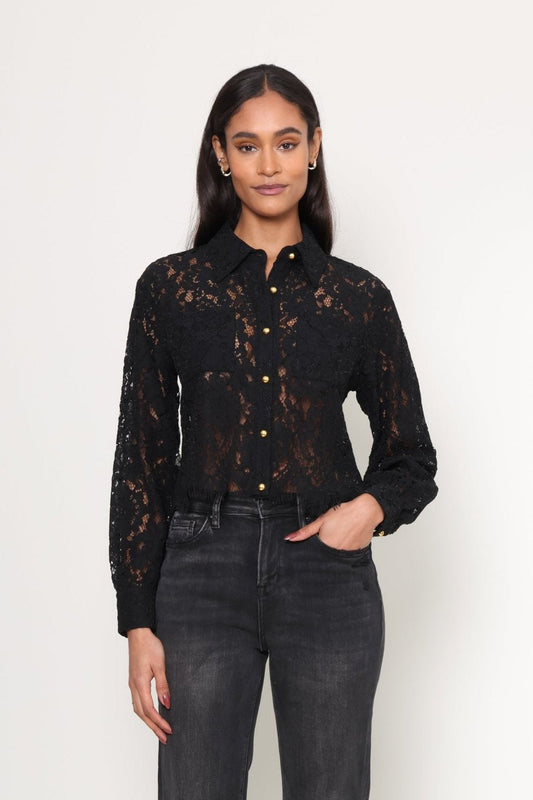 Liliana Long Sleeve Lace Top