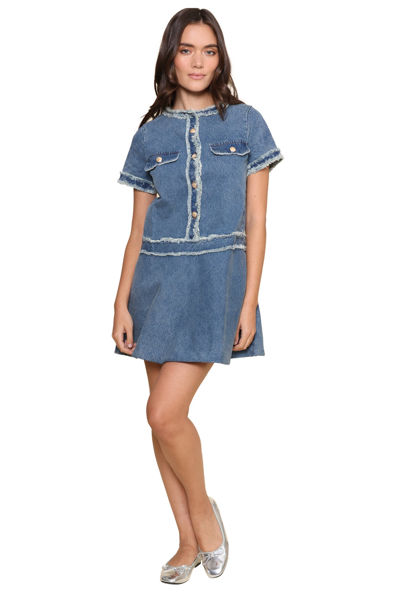 Feel The Hype Denim Dress