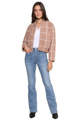 Lex Plaid Bomber Jacket