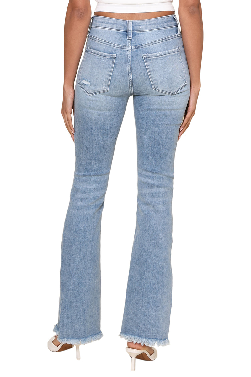 Excel High Rise Flare Jeans