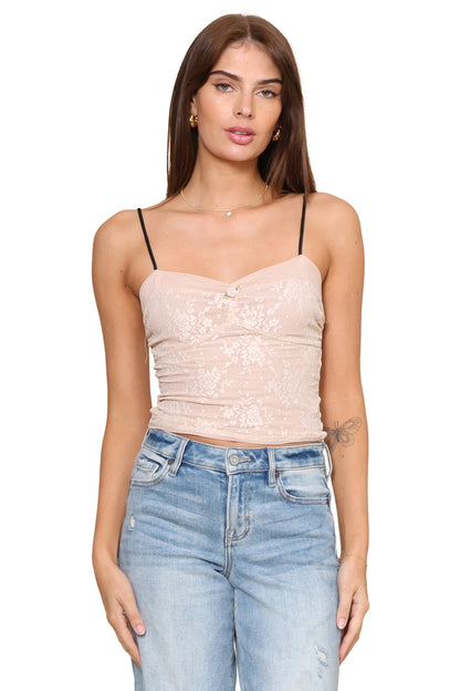 Krissy Lace Crop Top