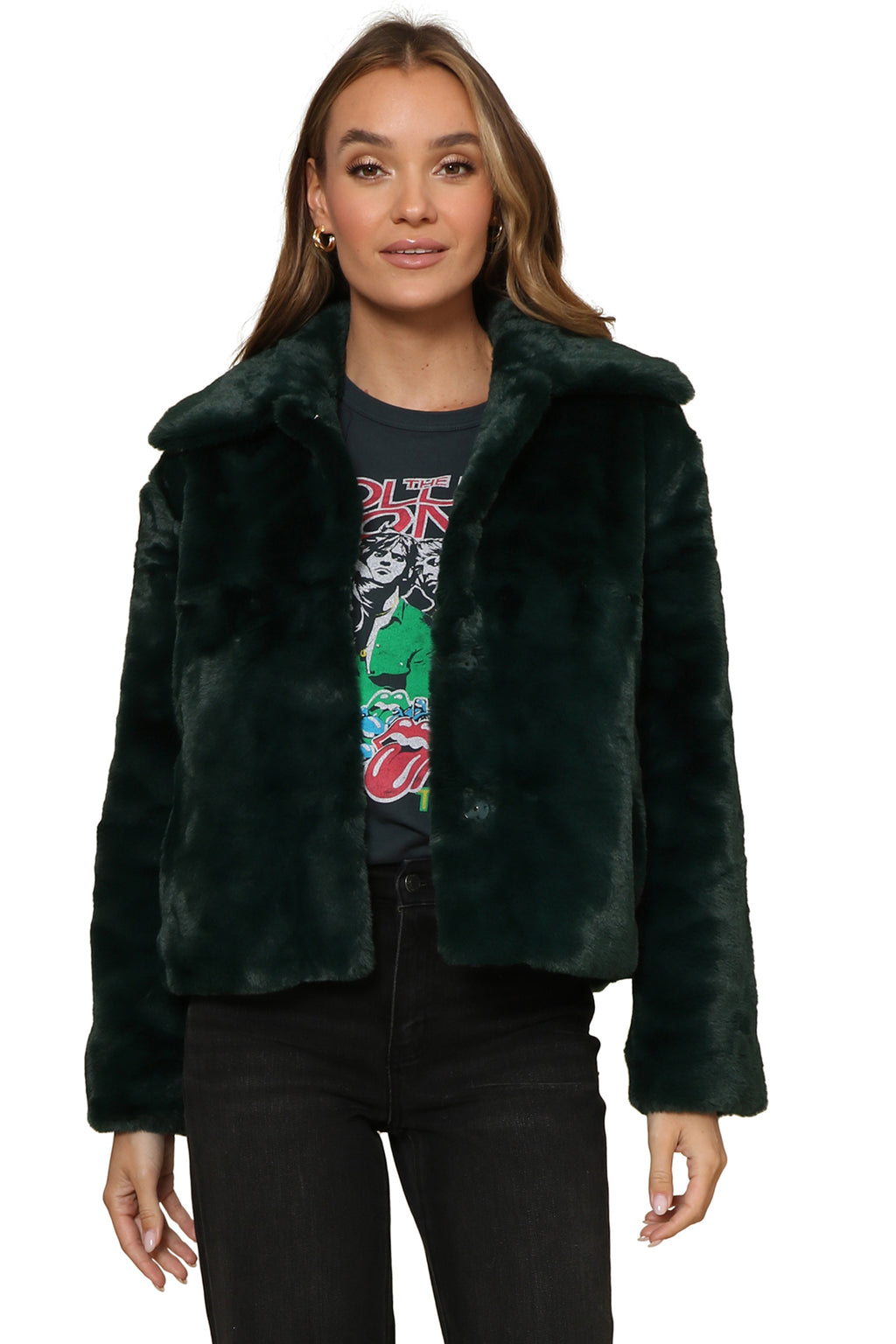 Frankie faux fur sales lined parka jacket