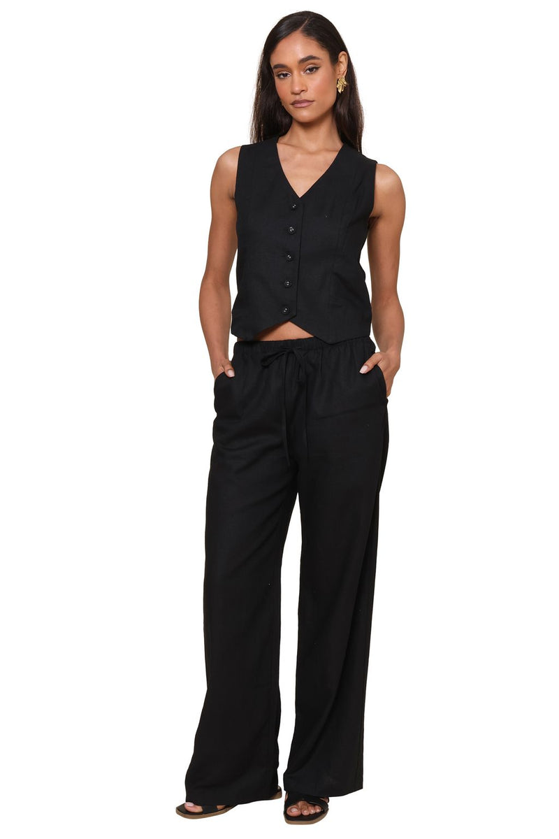 The Linen Draw String Pant