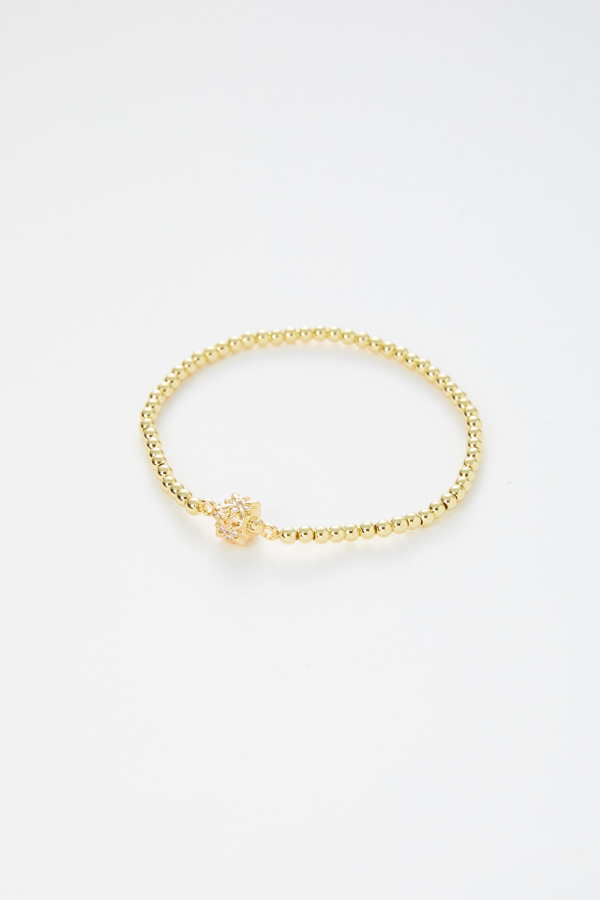 Amanda Ball Bracelet With Square