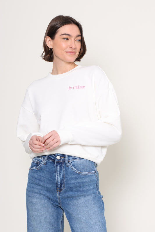 Je T'aime Sweatshirt