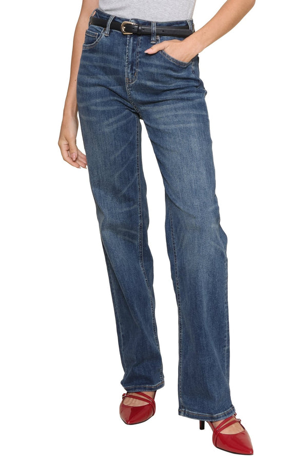 Mets Blue Loose Fit Jean