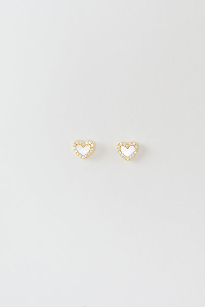 Anna Mop Heart Stud